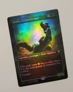 MTG Ghalta, Primal Hunger 0011 Foil Borderless Special Guests SPG Rare 2023 LCI - Image 1