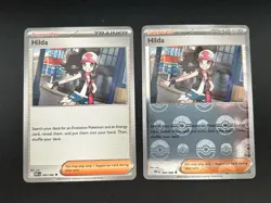 Hilda 084/086 - Pokemon White Flare Pokeball Reverse Holo & Regular card NM - Image 1