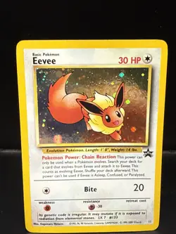 Pokemon - Eevee 11/53 - Wotc - Black Star Promo Holo BQ - Image 1