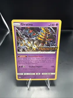 Pokemon Giratina SM151 - Lost Thunder Prerelease Stamped Promo - A - Image 1