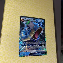 Pokemon Sun & Moon Gyarados gx SM212 Hidden Fates black star promo mint conditio - Image 1