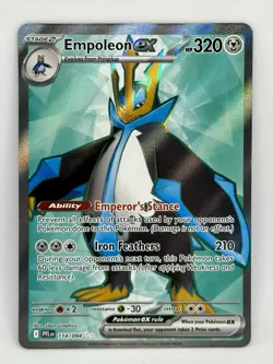 EMPOLEON EX 114/094 Pokemon TCG Ultra Rare Phantasmal Flames NM - Image 1