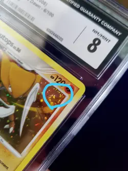 Pokemon TCG DP Majestic Dawn Kabutops 6/100 Cosmos Holo w/ Swirl CGC 8 NM/Mint - Image 3