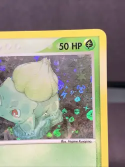 Pokemon TCG Bulbasaur 55/112 Holo EX FireRed LeafGreen VTG 2004 NM-/LP+ - Image 3