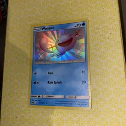Pokemon Sun & Moon Wooper SV9/SV94 Hidden Fates Shiny Vault mint condition - Image 2