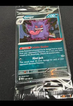 Pokemon Gengar GameStop Promo 050/088 PR 2026 English Sealed - Image 1