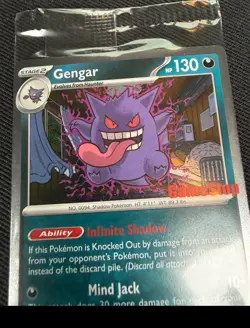 Pokemon Gengar GameStop Promo 050/088 PR 2026 English Sealed - Image 2