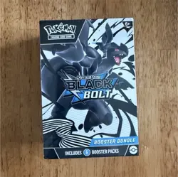 Pokemon Scarlet & Violet—Black Bolt Booster Bundle Box with 6 Booster Packs - Image 1