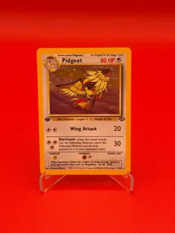 VINTAGE Pokemon TCG 1999 1st Edition Pigeot HOLO 8/64 basebset - Image 1