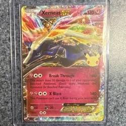 Pokemon TCG Xerneas EX XY 97/146 Ultra Rare Full Art Holo Basic 170 HP 2014 - Image 1