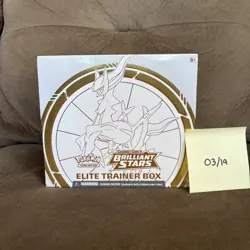 Pokemon TCG Sword & Shield Brilliant Stars Elite Trainer Box - Factory Sealed - Image 1