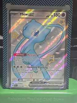 Pokemon TCG Mew EX 216/091 Paldean Fates - Image 1