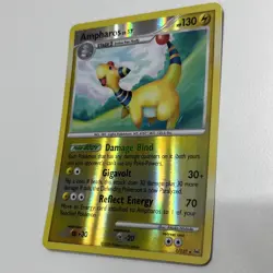 Ampharos 1/127 Platinum Reverse Holo Pokemon NM - Image 3
