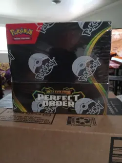 POKEMON TCG PERFECT ORDER SEALED BOOSTER BOX 36 PACKS NEW FREE SHIPPING - Image 1