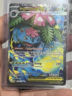 Pokemon TCG Mega Venusaur ex 155/132 Me01: Mega Evolution Holo NM/M - Image 3