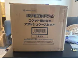 Pokemon Glory of Team Rocket Attache Case w/ Sealed Booster Box *NEW IN BOX* - Image 1