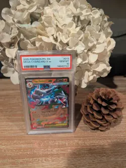 2025 Pokemon Phantasmal Flames CHARIZARD X ex #13 PSA 10 - Image 1