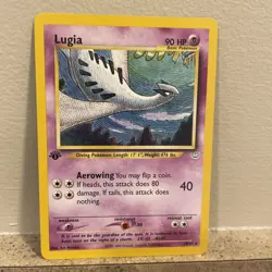 Lugia 20/64 NM Non Holo Rare 1st Edition Neo Revelation 2001 Pokemon Near Mint - Image 1