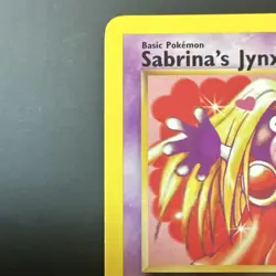 Pokemon Sabrina's Jynx 57/132 Gym Challenge Uncommon 60 HP Wizards - Image 2