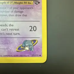 Pokemon Sabrina's Jynx 57/132 Gym Challenge Uncommon 60 HP Wizards - Image 4