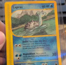 Pokemon Lapras Skyridge 71/144 Common 60 HP Basic Regular English - Image 1