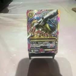Pokemon TCG Mega M Blastoise EX Evolutions Full Art Ultra Rare Holo 102/108 B - Image 1