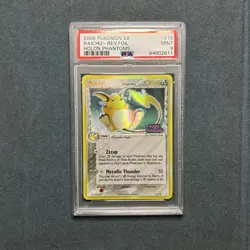 Raichu (Delta Species) 15/110 PSA 9 ex Holon Phantoms Reverse Holo Rare Pokemon - Image 1