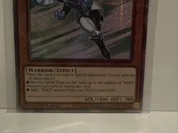 YuGiOh ELEMENTAL HERO STRATOS Platinum Secret Rare RA03-EN177 - Image 3