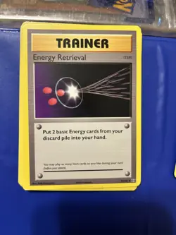 1995, 96, 98 Pokemon Card *Energy Retrieval* - Base Set 2 No. 110/130 - Uncommon - Image 1