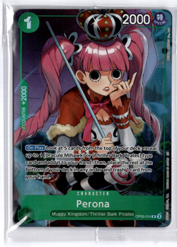 One Piece Perona OP09-034 Illustration Box Vol. 4 Promo Holo Sealed - Image 1