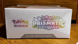 Pokemon TCG Scarlet Violet Prismatic Evolutions Elite Trainer Box ETB New Sealed - Image 4