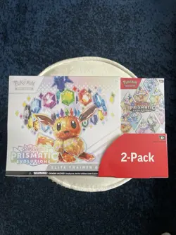 Pokemon TCG Scarlet Violet Prismatic Evolutions Elite Trainer Box ETB New Sealed - Image 1