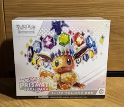 Pokemon TCG Scarlet Violet Prismatic Evolutions Elite Trainer Box ETB New Sealed - Image 1