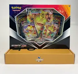 Pokemon TCG Meowth VMAX Special International Collection Box - Sealed - Image 1