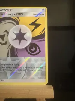 Unit Energy LPM 138/156 Sm-Ultra Prism Reverse Holo Pokemon TCG Card - Image 3