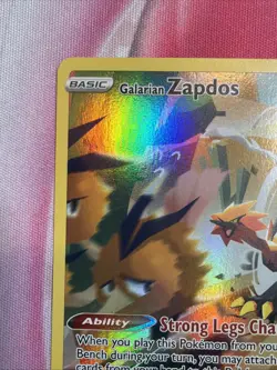 Galarian Zapdos SWSH283 NM Holofoil Promo Rare Pokemon Card - NM - Image 2