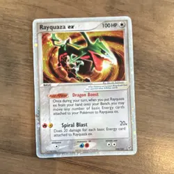 Rayquaza ex 102/107 Holo Ultra Rare EX Era Pokemon Card LP Vintage 🔥 - Image 1