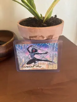 Silk, Web Weaver Art Card (39/54) (Gold-Stamped Signature) - Art Series - Image 1