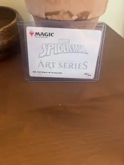 Silk, Web Weaver Art Card (39/54) (Gold-Stamped Signature) - Art Series - Image 2