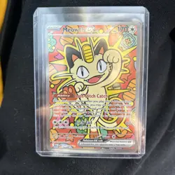 Meowth SIR Perfect Order Holo Pokemon Card 121/088 - Image 1