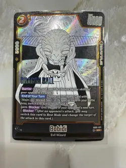 Dragon Ball Super Card Game Babidi SB01-031 Fusion World Manga SR Foil - Image 1