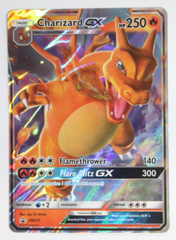 Pokemon Card TCG - Charizard GX SM211 Black Star Promo Sun & Moon - Image 1