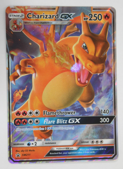 Pokemon Card TCG - Charizard GX SM211 Black Star Promo Sun & Moon - Image 2