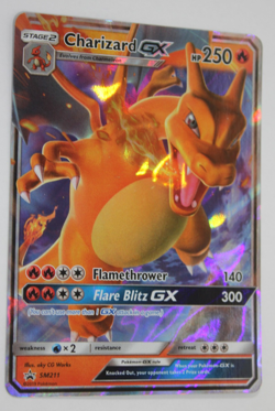 Pokemon Card TCG - Charizard GX SM211 Black Star Promo Sun & Moon - Image 4