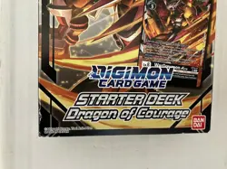 Digimon Card Game - Starter Deck Dragon of Courage ST-15. New & Sealed - Image 2