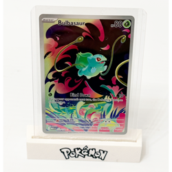 Pokemon TCG Bulbasaur Card 133/132 IR Mega Evolutions Near Mint Condition - Image 1