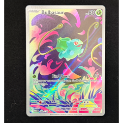 Pokemon TCG Bulbasaur Card 133/132 IR Mega Evolutions Near Mint Condition - Image 2