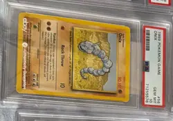 Vintage Graded Pokemon Card - Base Set Onix #56/102 1999 PSA 10 English Gen 1 - Image 1