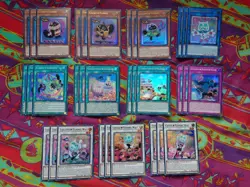 YUMMY COMPLETE 33 CARD SUPER RARE DECK JUSH 1st Ed ULTRA YUGIOH *NEW & MINT* - Image 1