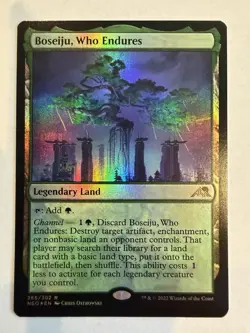 Boseiju, Who Endures Kamigawa: Neon Dynasty Foil - Image 1
